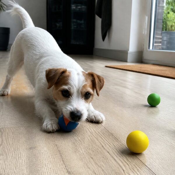 Rinkelballen voor honden — set van 6