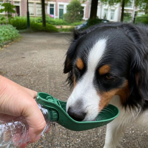 Drinkbakje op je bidon — groen